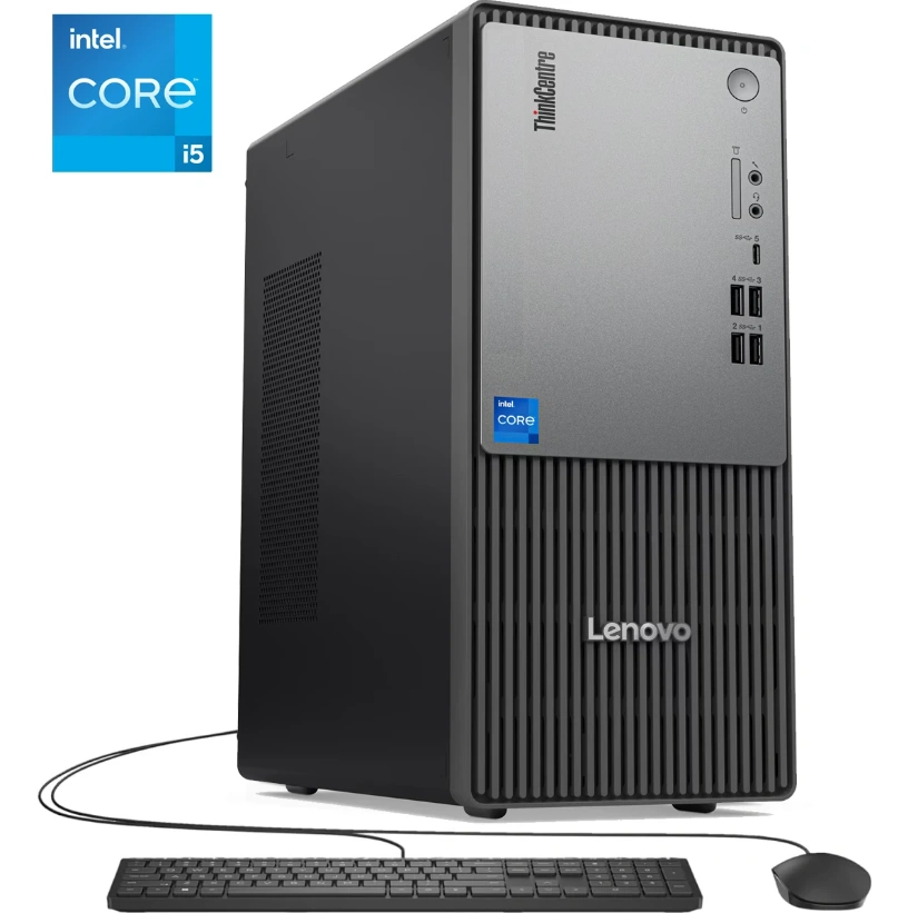 Lenovo ThinkCentre neo 50t Gen 5 Desktop – Intel Core i5-14400 8GB DDR5 512GB SSD Jordan